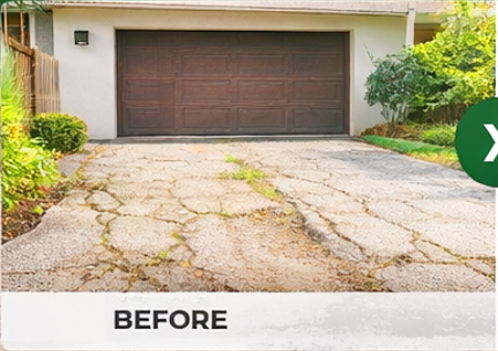 a paving before image
